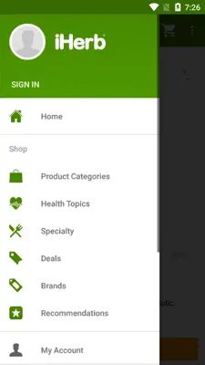 iHerb android App screenshot 5